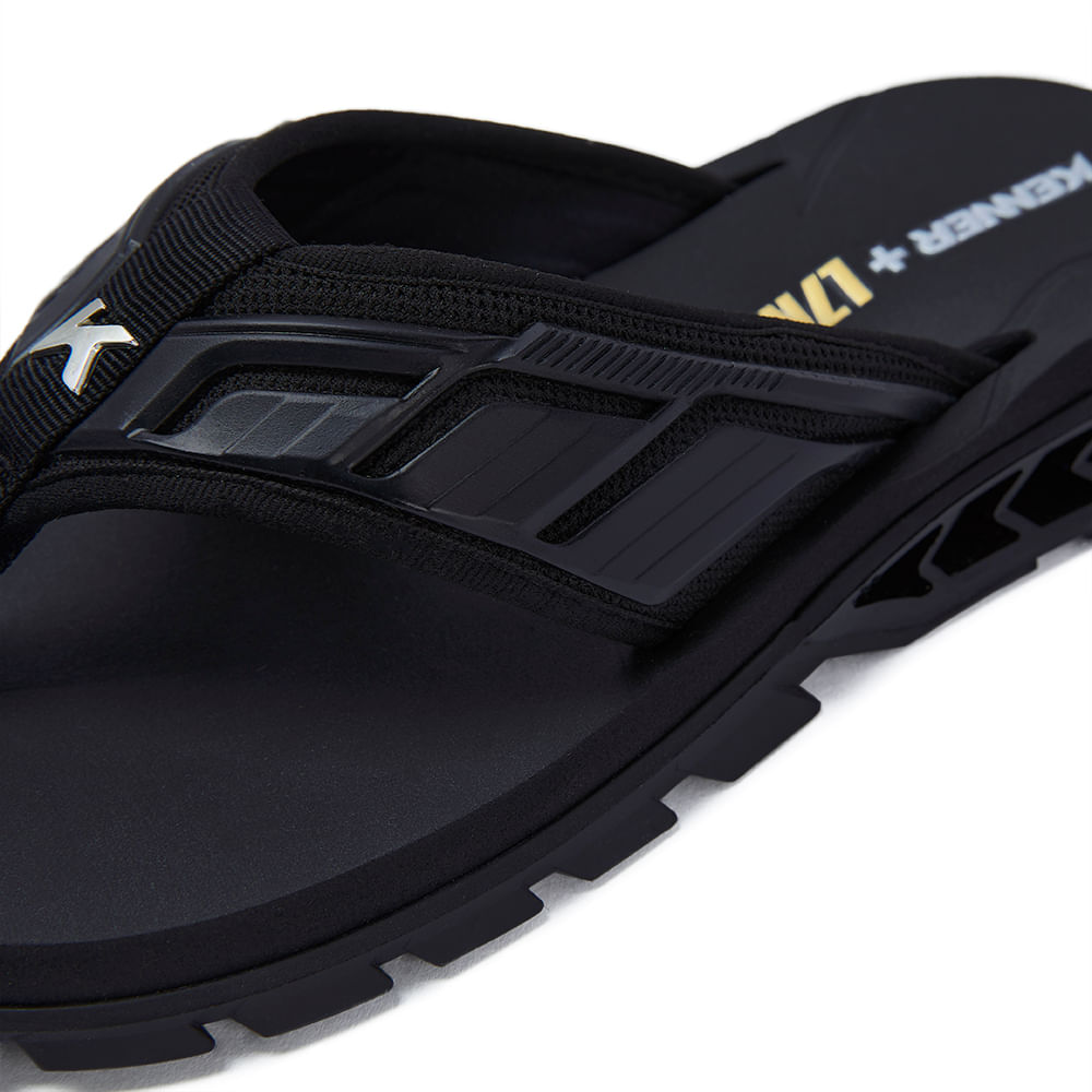 Sandália Kenner Rakka Full Force L7 Preto