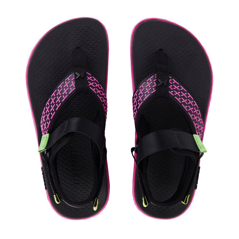 Sandália Kenner Kivah Double Baw Rosa