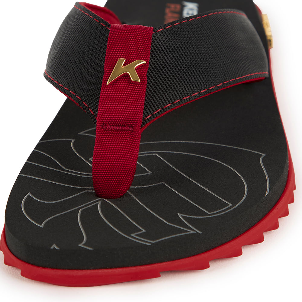 Sandália Kenner Kivah Flamengo Rubro-negra