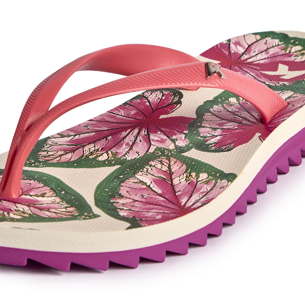 Sandália Kenner Ibiza Caladium Rosa