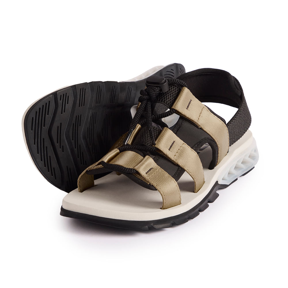 Sandália Kenner Rakka Mezkla Baunilha