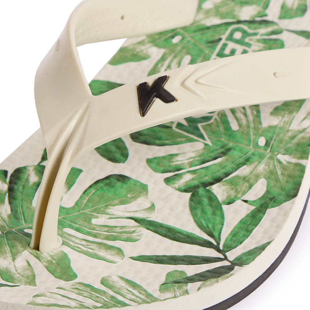Sandália Kenner Summer Leaf Verde