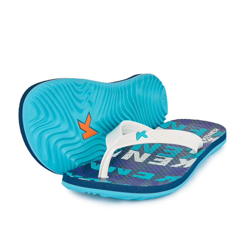 Sandália Kenner Summer Typo Azul