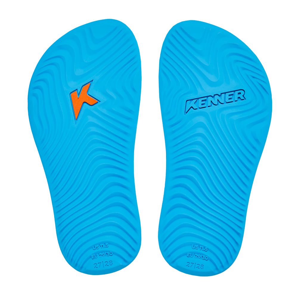 Sandália Kenner Summer Clean Kids Azul