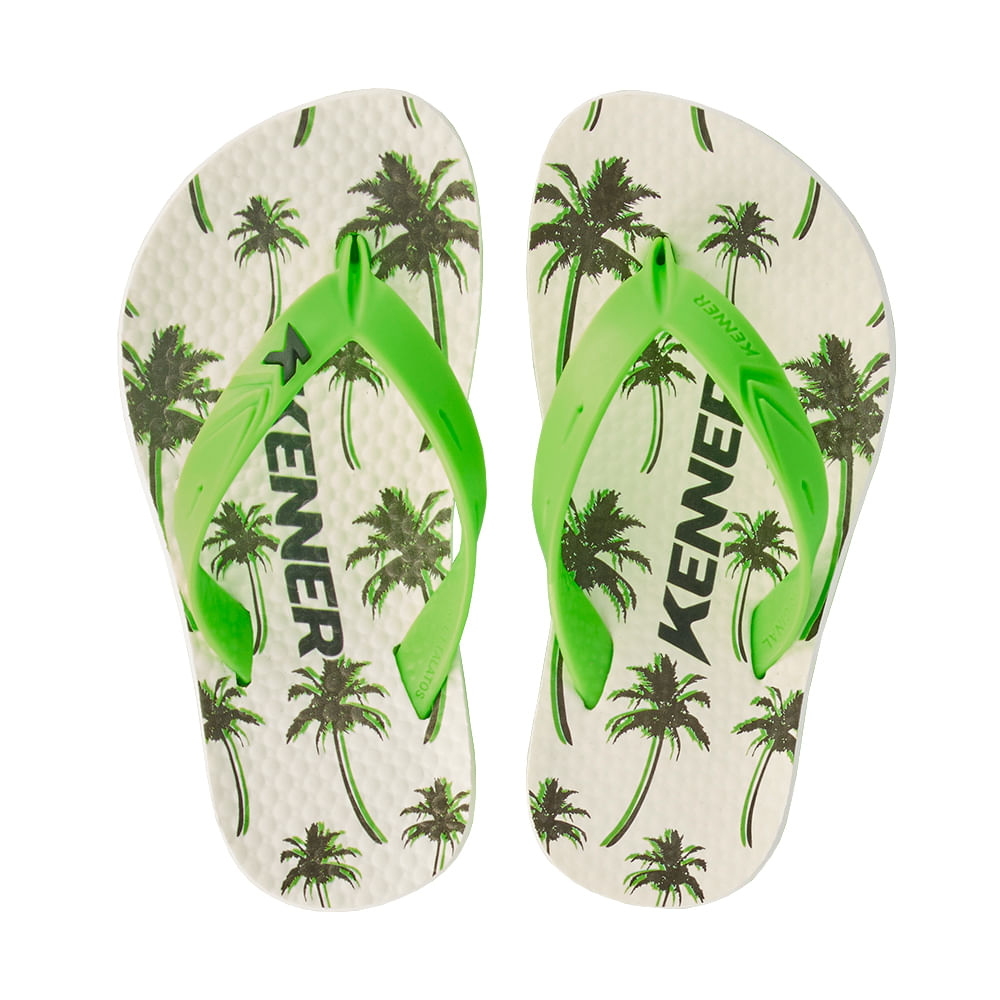 Sandália Kenner Summer Tropical Kids Verde