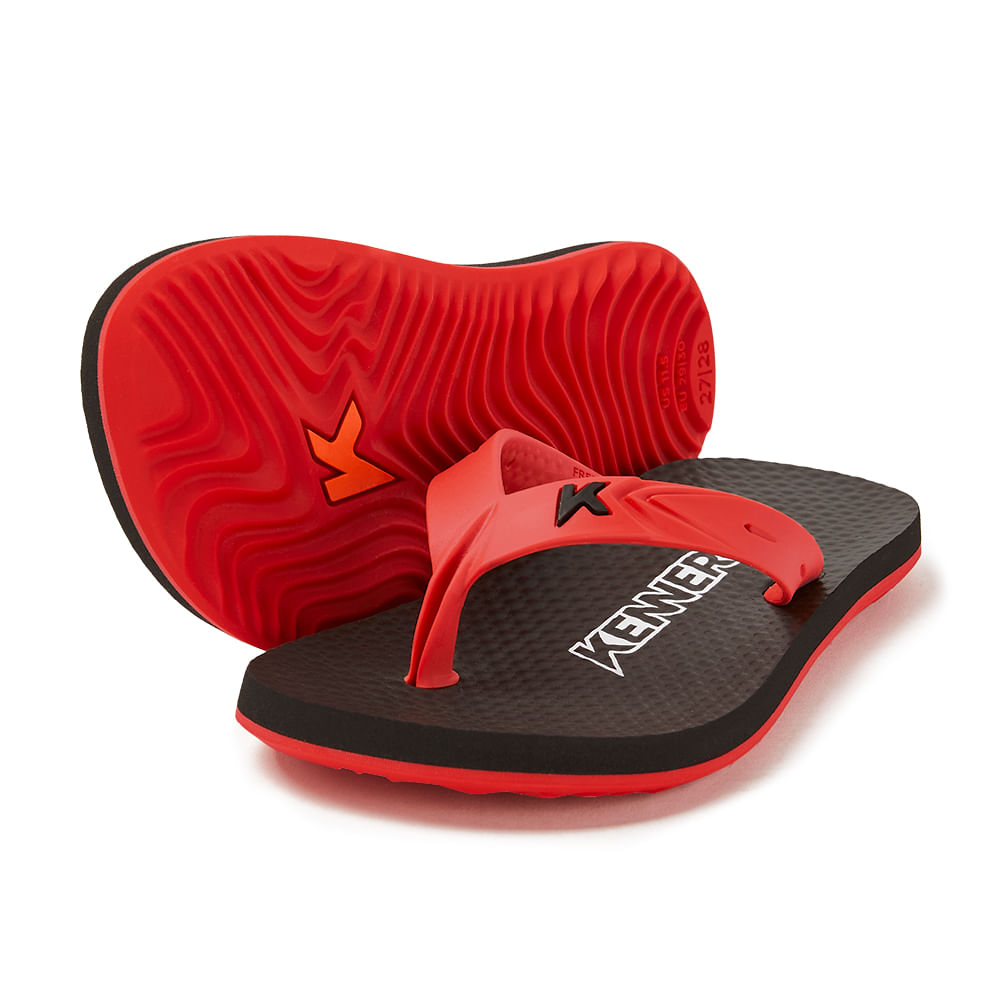 Sandália Kenner New Summer Kids Vermelho